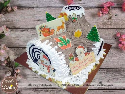 Bánh Noel khúc cây 002