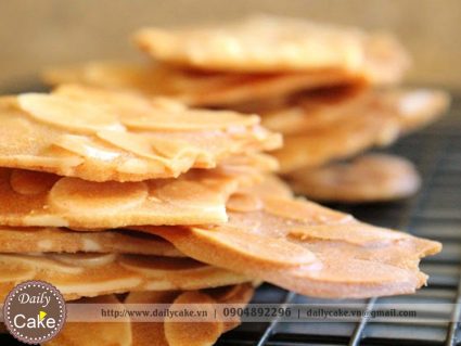 Cách làm bánh cookie hạnh nhân thơm giòn