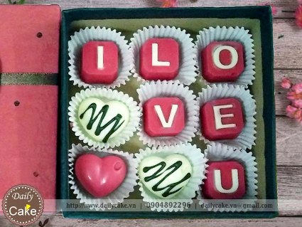 Quà tặng sô cô la Valentine 002