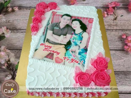 Bánh in ảnh sinh nhật vợ yêu 001