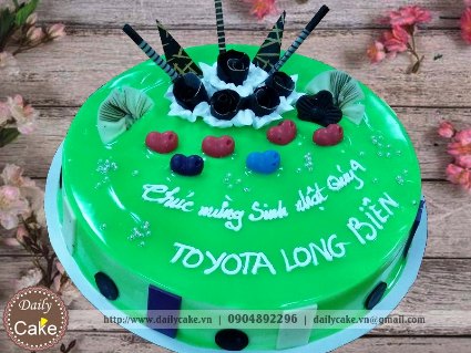 Bánh kem sô cô la sinh nhật công ty