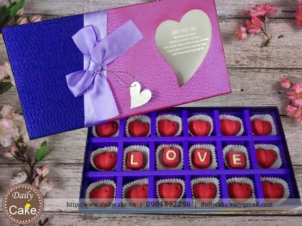 Quà tặng sô cô la Valentine 009