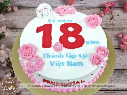 Bánh gato mừng sinh nhật công ty 008