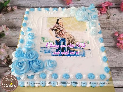 Bánh in ảnh sinh nhật mẹ yêu 002