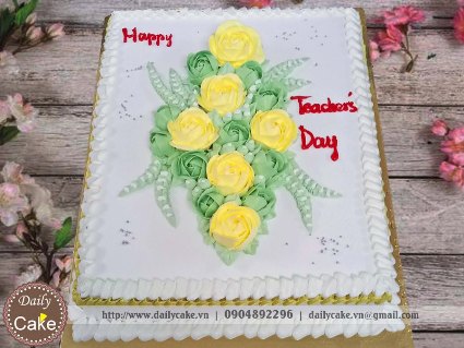 Bánh kem mừng ngày nhà giáo Việt Nam 001
