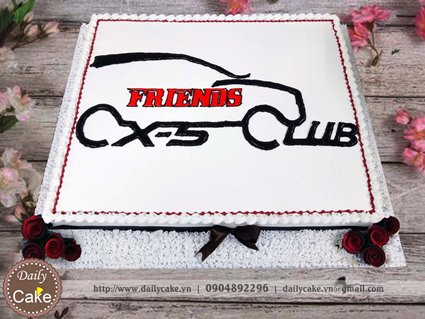 Bánh kem mừng sinh nhật câu lạc bộ 001