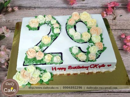 Bánh kem sinh nhật chồng yêu 002