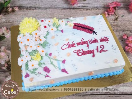 Bánh kem sinh nhật tập thể nhân viên công ty 006