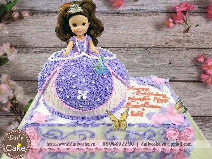 Bánh sinh nhật búp bê sofia