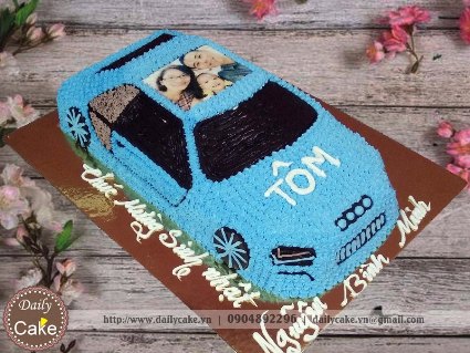 Bánh sinh nhật hình ô tô audi 003