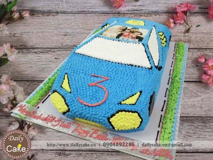 Bánh sinh nhật hình ô tô lamborghini 002