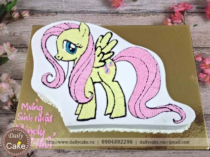 Bánh sinh nhật tạo hình ngựa pony 003