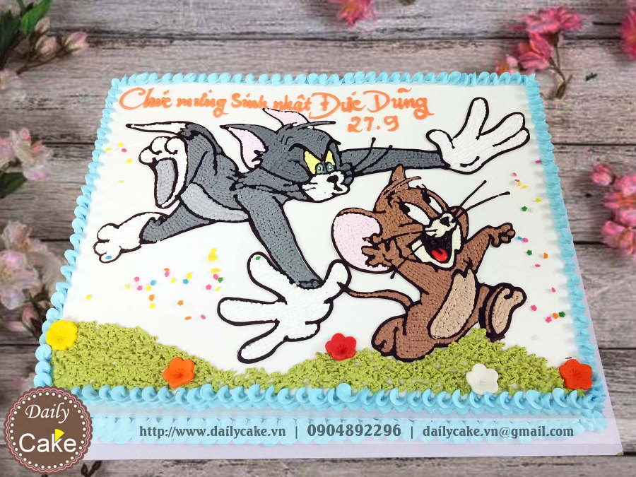 Sách Tom And Jerry Chuyện Vui Chủ Nhật  Bữa Tiệc Sinh Nhật Bất Ngờ   FAHASACOM