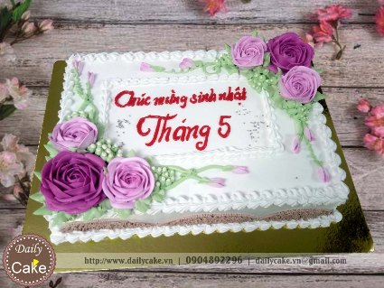 Bánh sinh nhật nhân viên công ty tháng 5