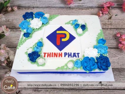 Bánh gato sinh nhật công ty Thịnh Phát
