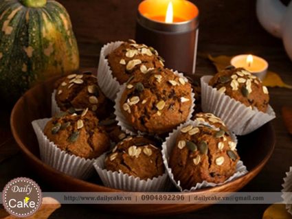 Cách làm bánh muffin bí đỏ thơm ngon bổ dưỡng đơn giản