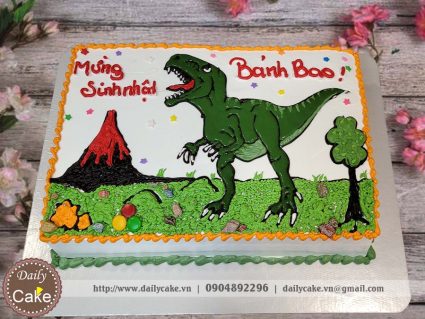 Bánh sinh nhật khủng long 004